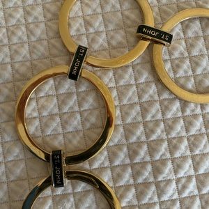 St. John gold chain link belt